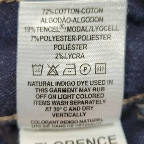 DL1961 Florence Instasculpt Skinny Jeans Size 25 - Picture 8 of 10